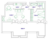 PLAN SUITE - 60 qm